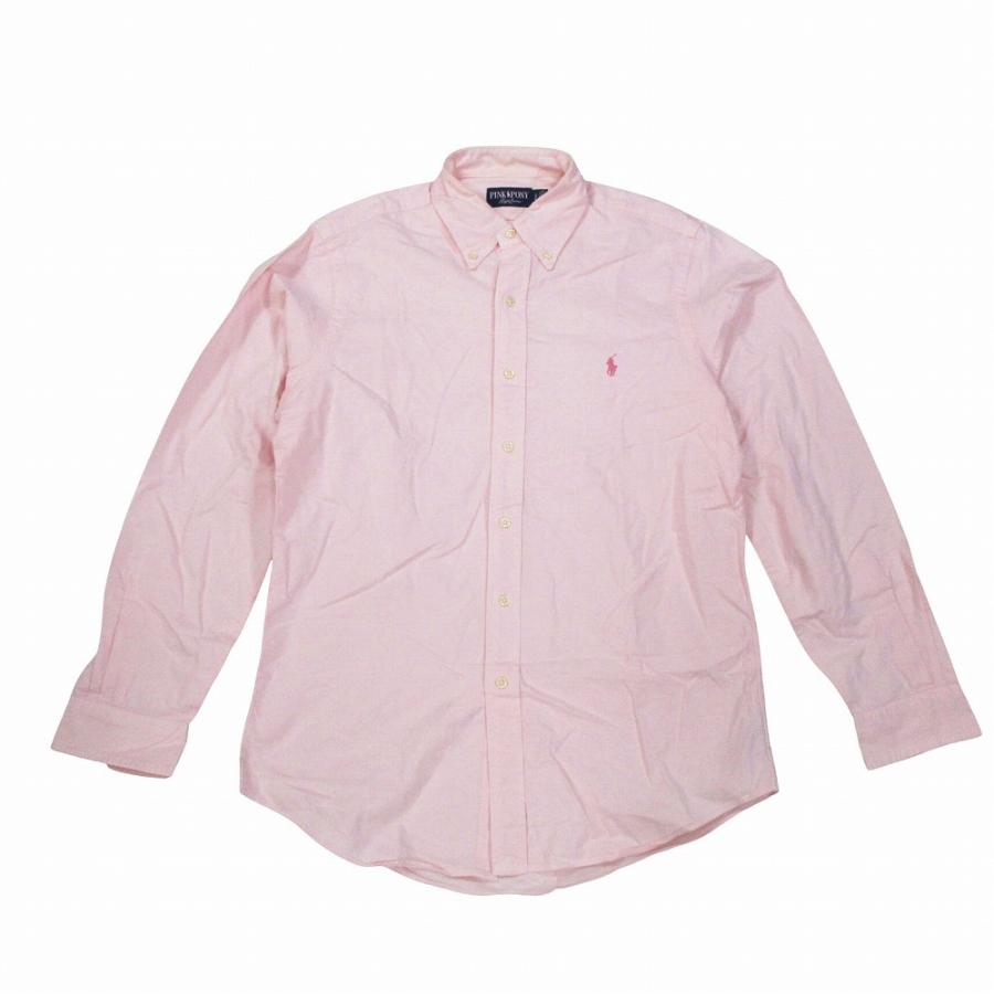 美品　ラルフローレン　M オックスフォードシャツ　　ポニー　ボタンダウン　ピンク POLO RALPH LAUREN（ポロ・ラルフローレン） Ralph Lauren ラルフ