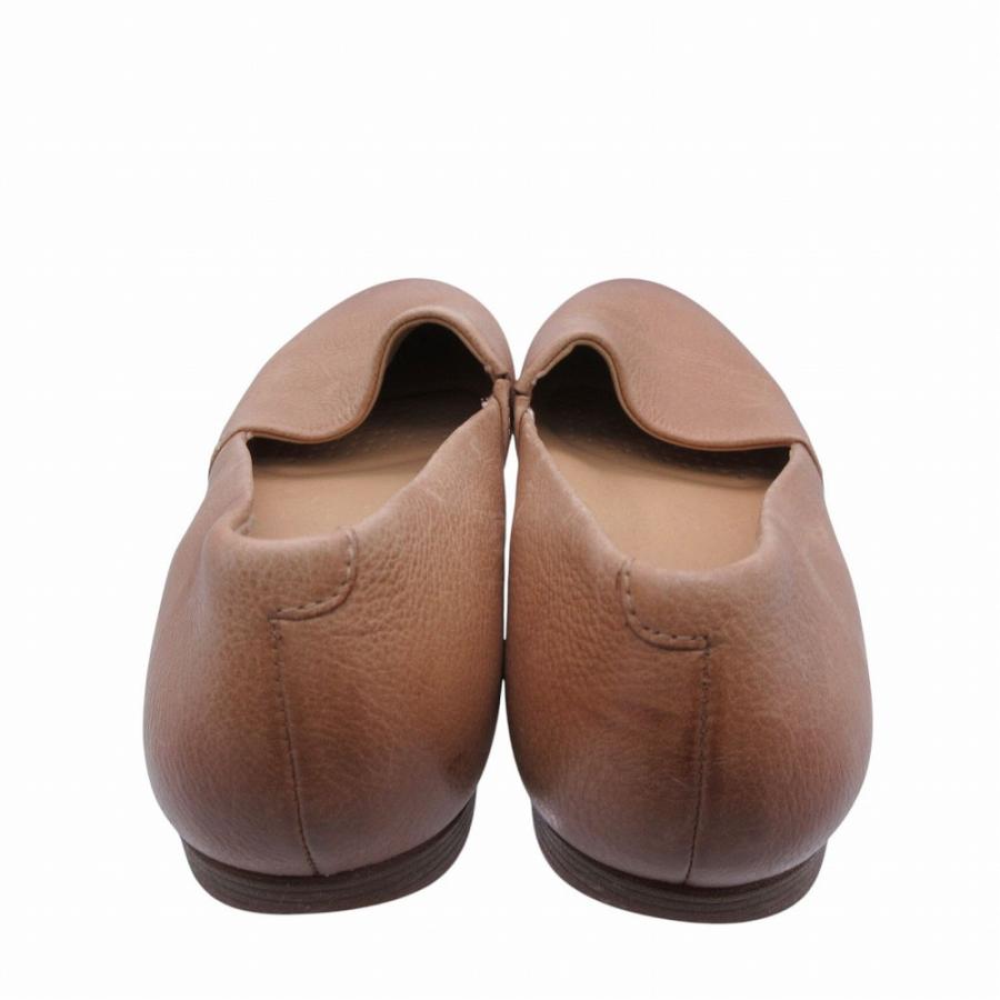 dansko（ダンスコ） レザー フラットシューズ スリッポン ブラウン