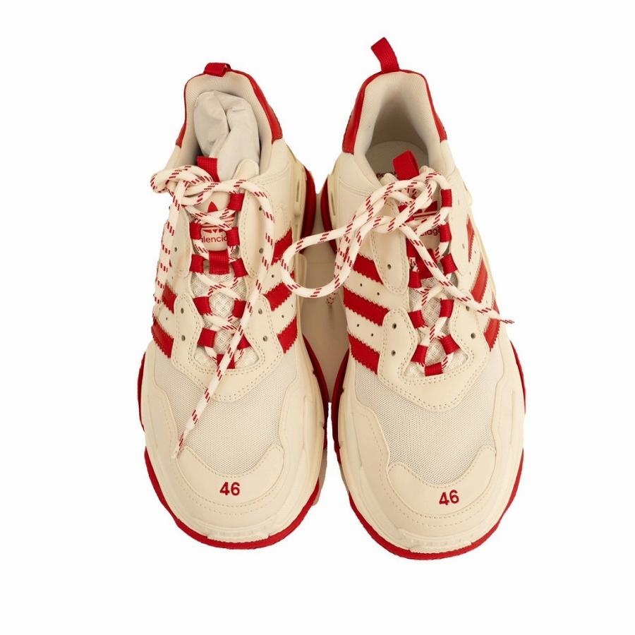 BALENCIAGA バレンシアガ 36 スウェード ブーティ レッド 箱あり 