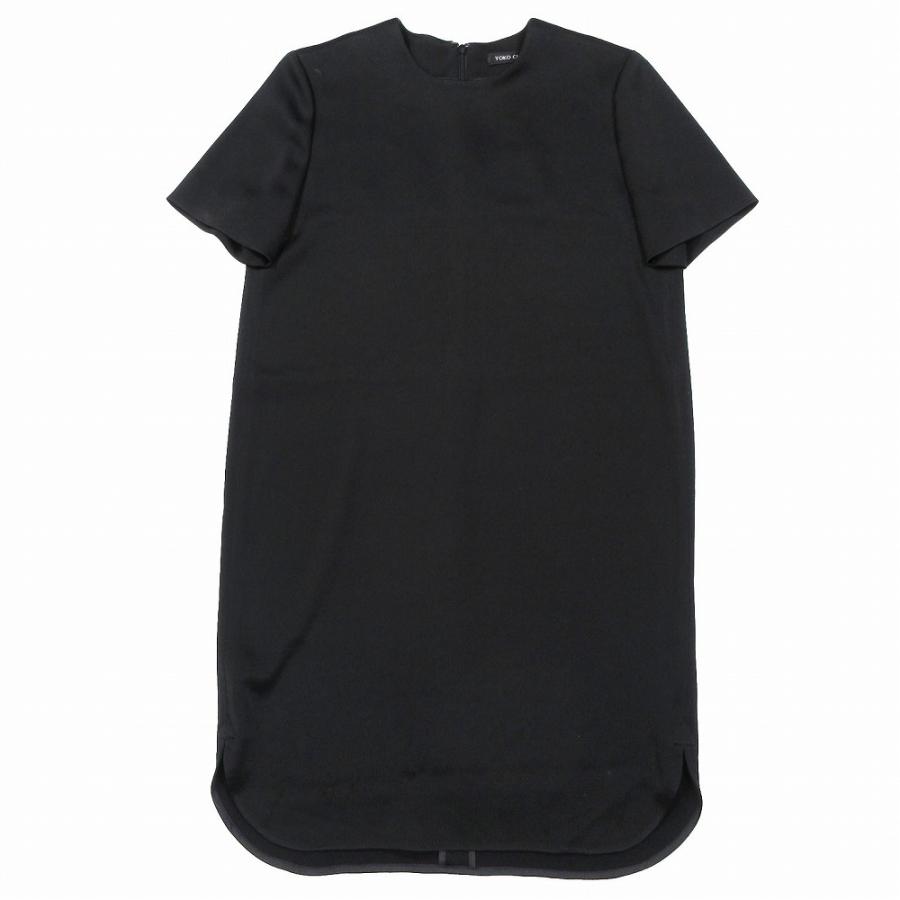 ヨーコチャン ブラックワンピース 半袖 ヨーコチャン YOKO CHAN 18SS