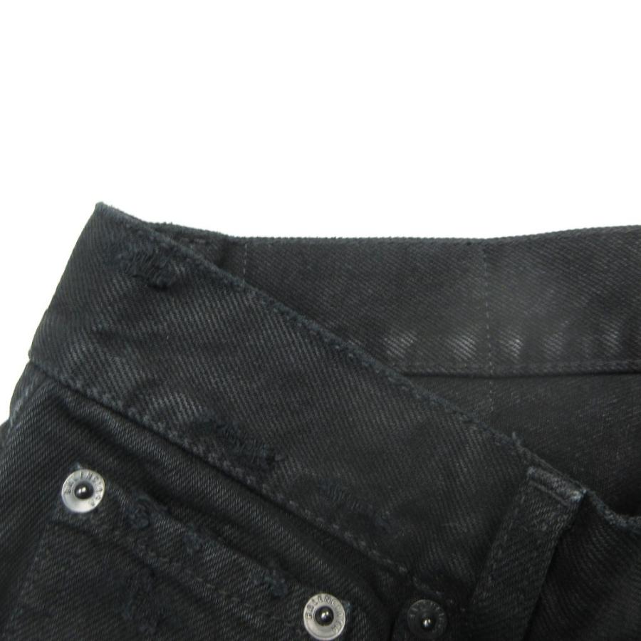 BALENCIAGA（バレンシアガ） ブラック デニム パンツ ダメージ加工 
