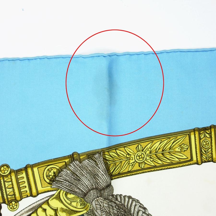 HERMES エルメス カレ90 GRAND UNIFORME 壮大な制服 スカーフ