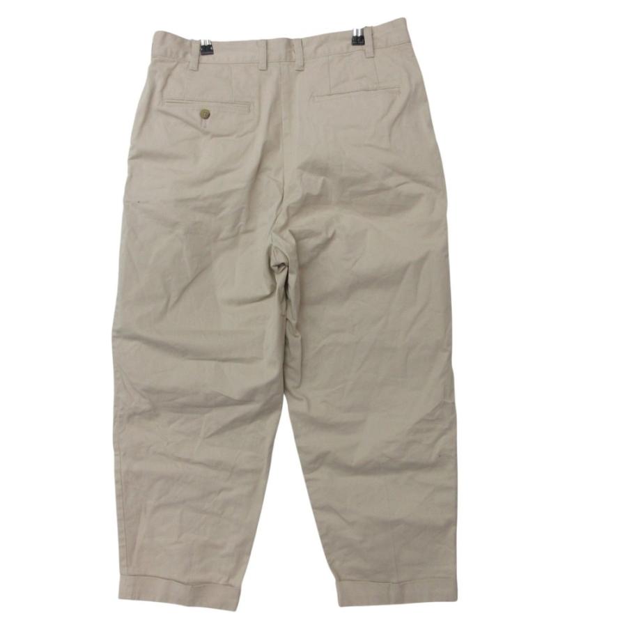 BEAMS+（ビームスプラス） BEAMS PULS 2プリーツ コットン チノパンツ