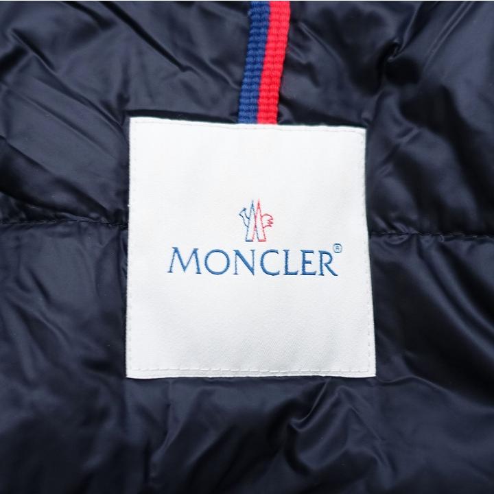 モンクレール MONCLER CHAMBLY シャンブレイ ダウン コート ジャケット ロング ワッペン ナイロン ロゴ 0 黒 ブラック a190｜re-marque｜08