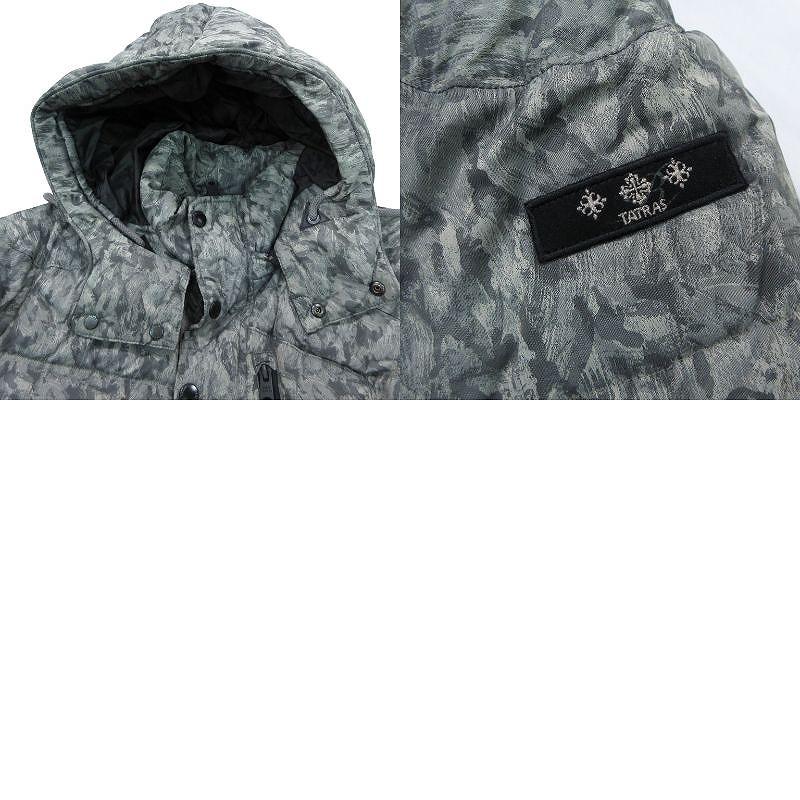 TATRAS（タトラス） TATRAS Rライン カモフラ総柄 ダウン ジャケット