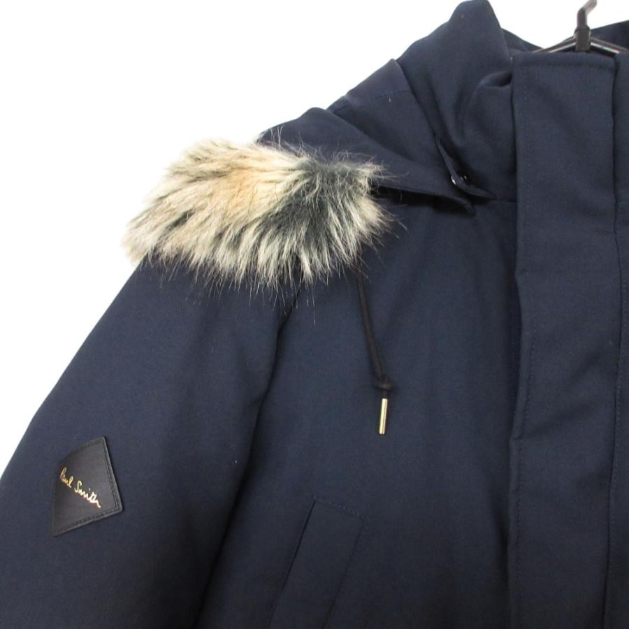 Paul Smith ポールスミス WOOL N3-B DOWN COAT ウール ダウン コート ミリタリー ジャケット M ネイビー メンズ 【中古】_2
