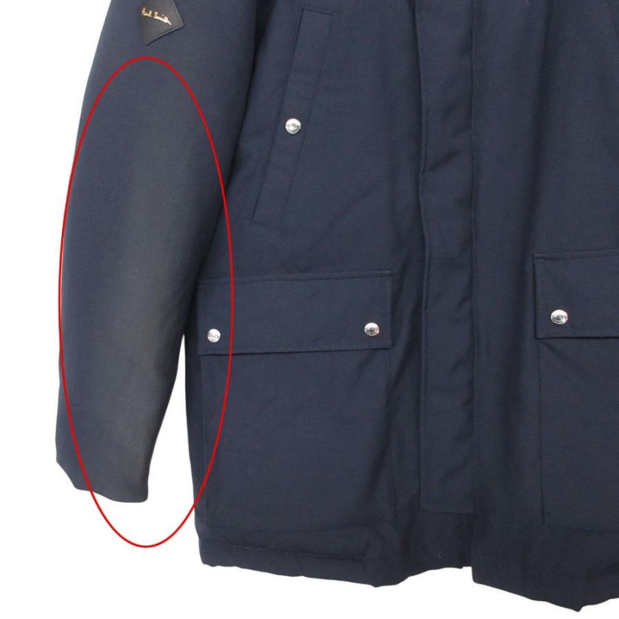 Paul Smith ポールスミス WOOL N3-B DOWN COAT ウール ダウン コート ミリタリー ジャケット M ネイビー メンズ 【中古】_3