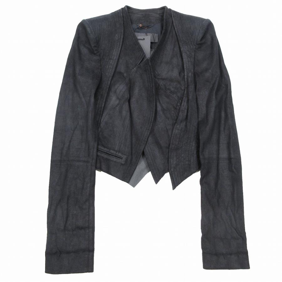 超希少 13AW Haider Ackermann レザーテーラード HAIDER ACKERMANN（ハイダー アッカーマン） スエード 羊革 レザー