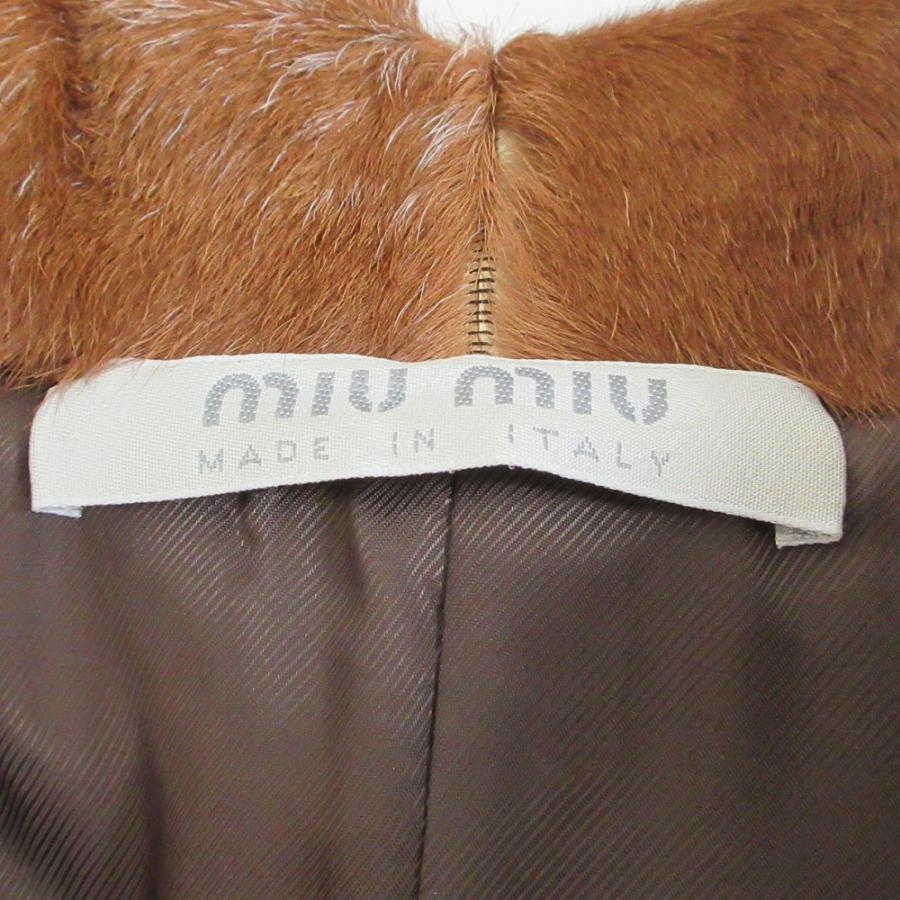 レア Miu Miu ヤギ革リアルファーティペット 【公式通販】