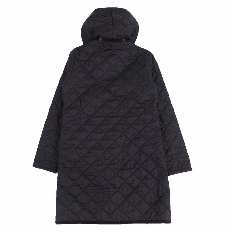 LAVENHAM キルティングコート 英国製 黒 36（フード付き） ラベンハム 