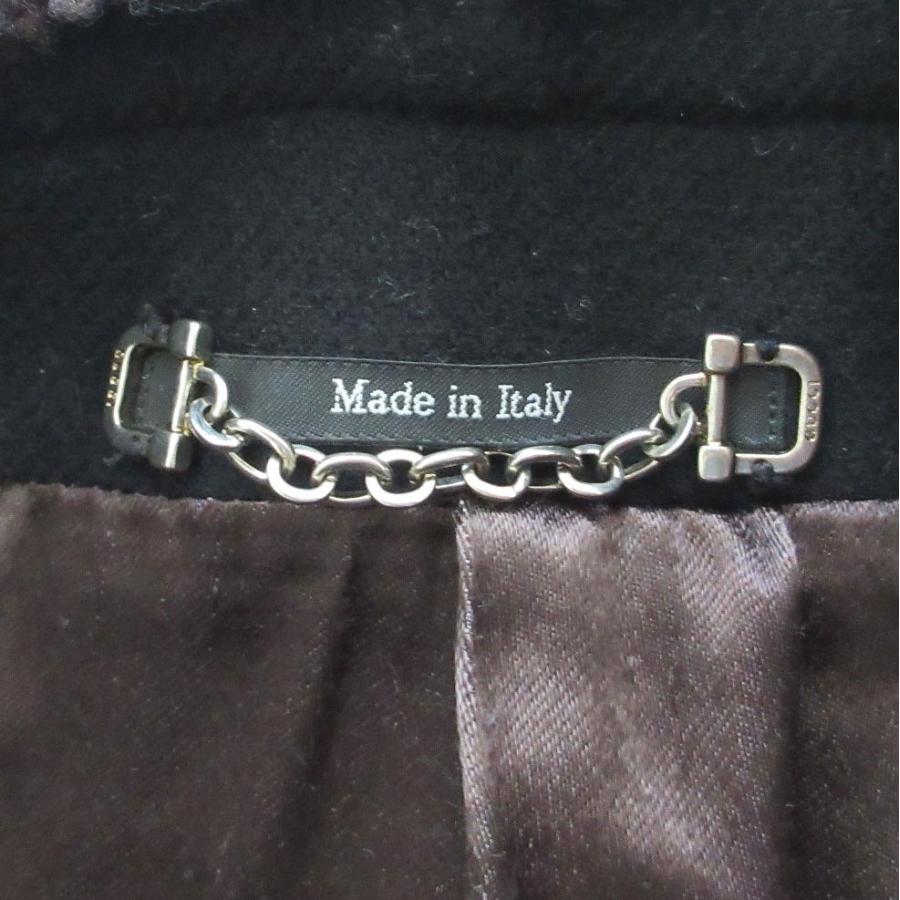 GUCCI（グッチ） 295148 ウール ボアカラー付 ロングコート サイズL