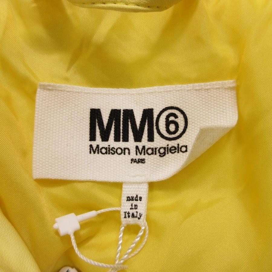MM6 21AW エムエムシックス メゾンマルジェラ フェイクレザー ダウン 