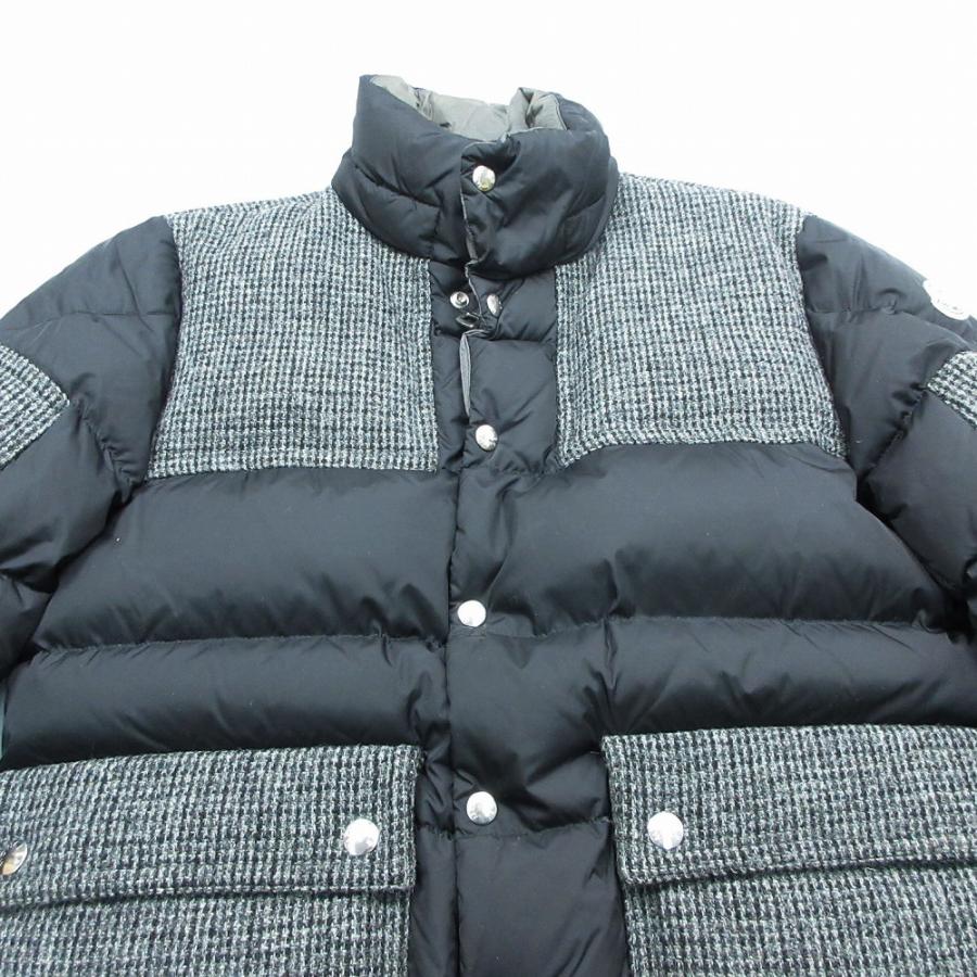 MONCLER（モンクレール） BREL ブレル ツイード切替 ダウンジャケット 
