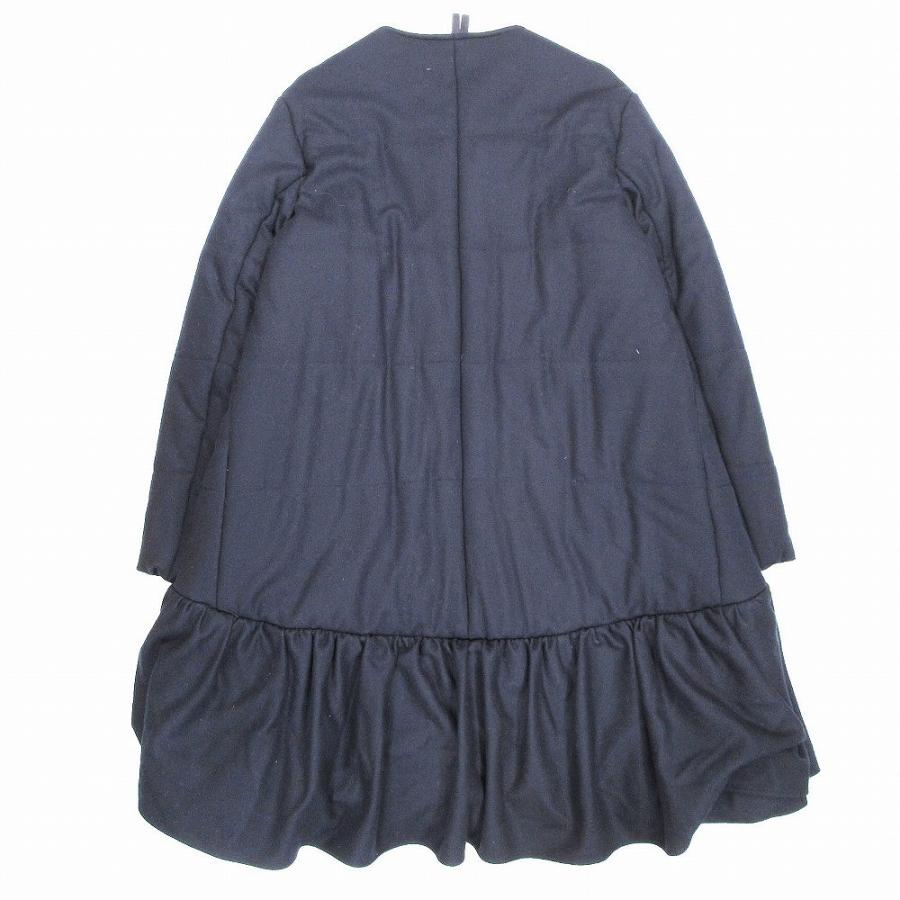 YOKO CHAN（ヨーコチャン） フレアパールパディングコート アウター