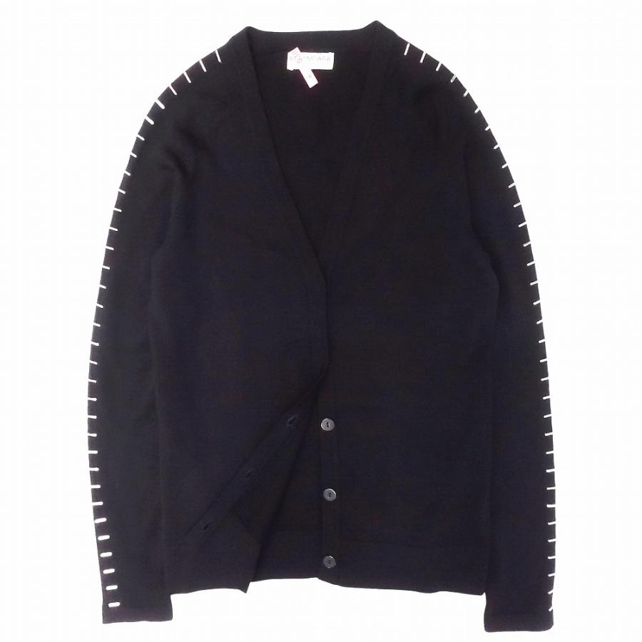 BALENCIAGA カーディガン XS ブラック BALENCIAGA（バレンシアガ） スタッズ バー カーディガン ニット