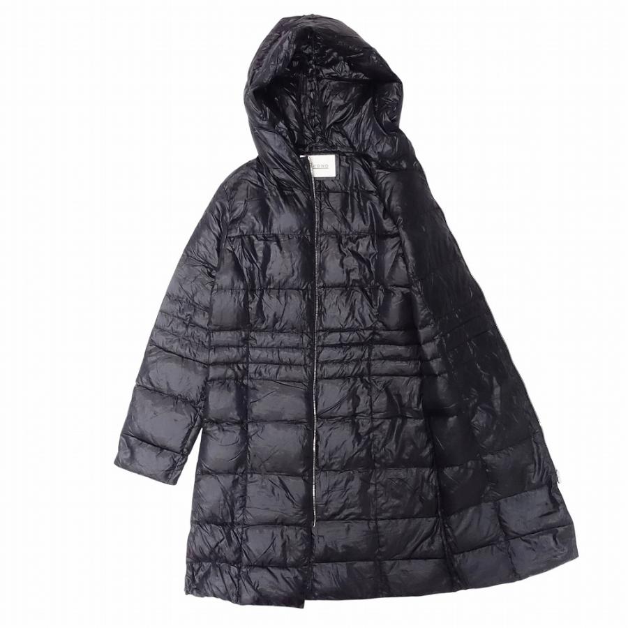 HERNO（ヘルノ） ダウン コート ジャケット ロング丈 フーデット