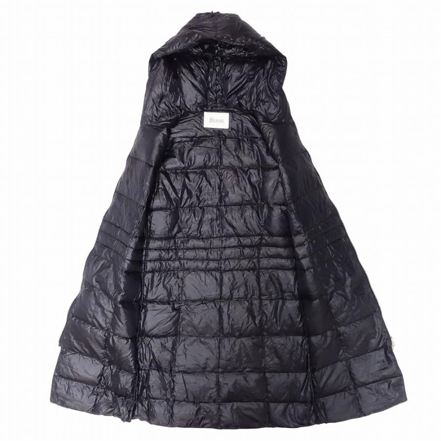 HERNO（ヘルノ） ダウン コート ジャケット ロング丈 フーデット