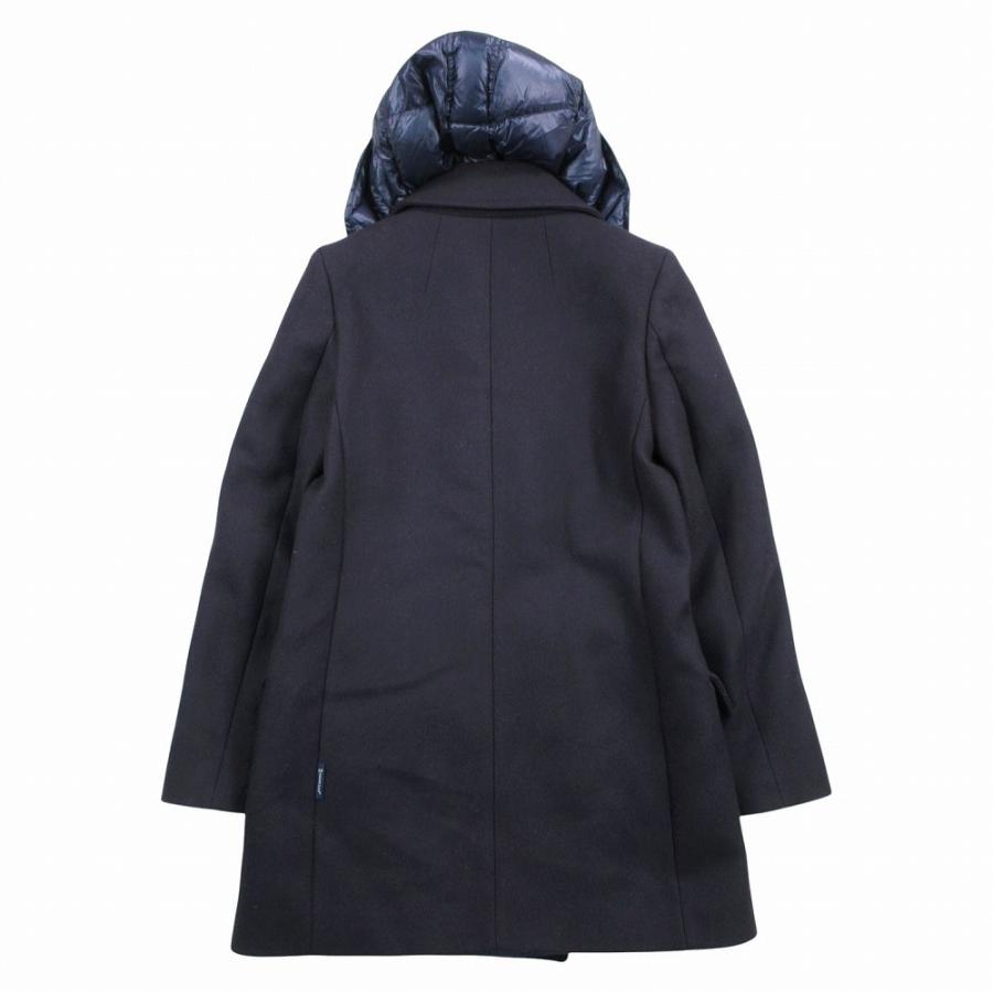 美品 MONCLER モンクレール ダブルブレスト ダウン コート ジャケット 