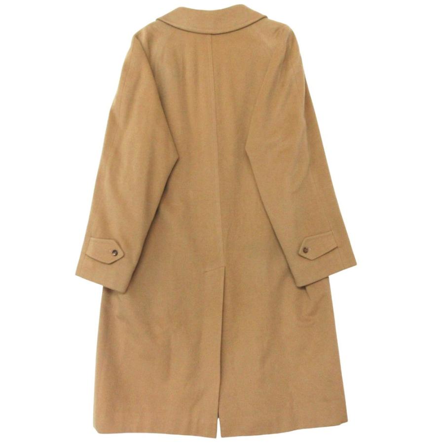 Vintage Burberrys バーバリーズ ピュアカシミヤ100％ ロング コート ステンカラー バルマカーン アウター Lベージュ メンズ 【中古】_1
