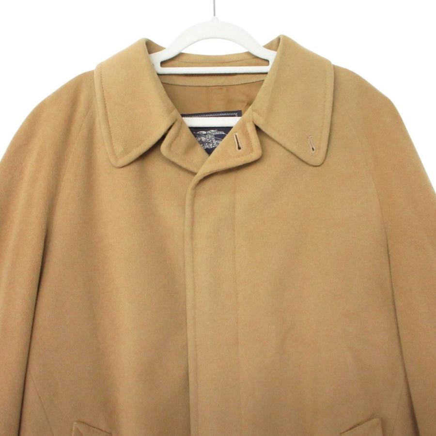 Vintage Burberrys バーバリーズ ピュアカシミヤ100％ ロング コート ステンカラー バルマカーン アウター Lベージュ メンズ 【中古】_2