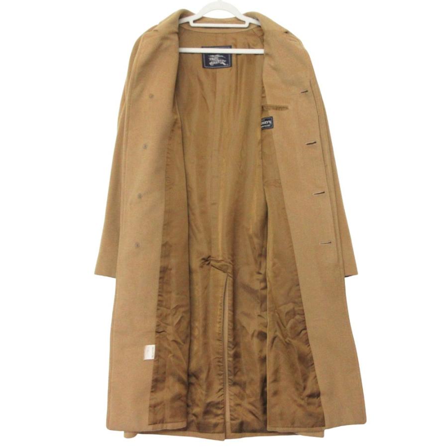 Vintage Burberrys バーバリーズ ピュアカシミヤ100％ ロング コート ステンカラー バルマカーン アウター Lベージュ メンズ 【中古】_4