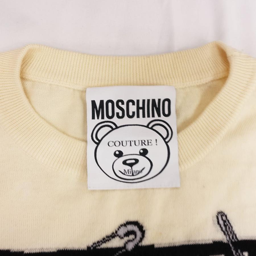 MOSCHINO（モスキーノ） MOSCHINO COUTURE ベア ワンピース ニット