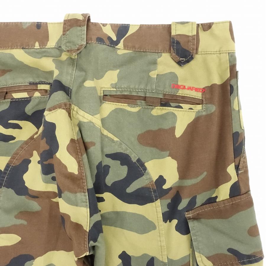 DSQUARED2（ディースクエアード） ここのえ期 カモフラ カーゴ パンツ