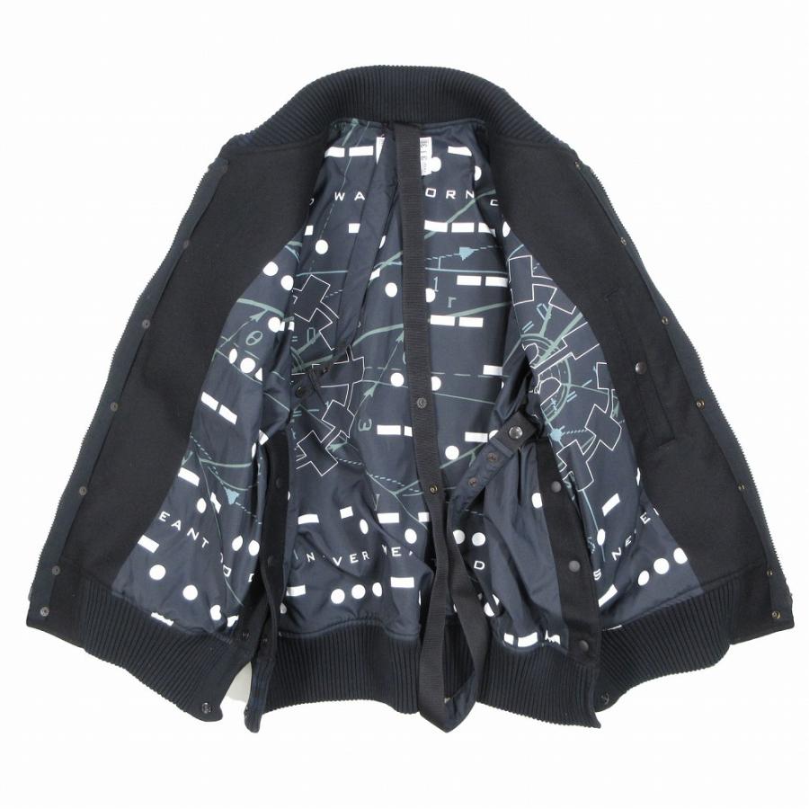 sacai（サカイ） 23aw Sacai スタジャン メルトン バーシティ