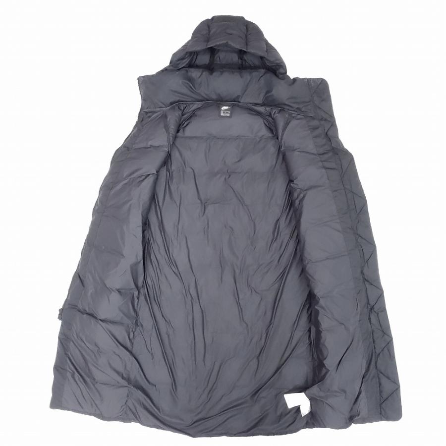 NIKE ナイキ ダウンコート ジャケット ロング丈 ベンチコート フード