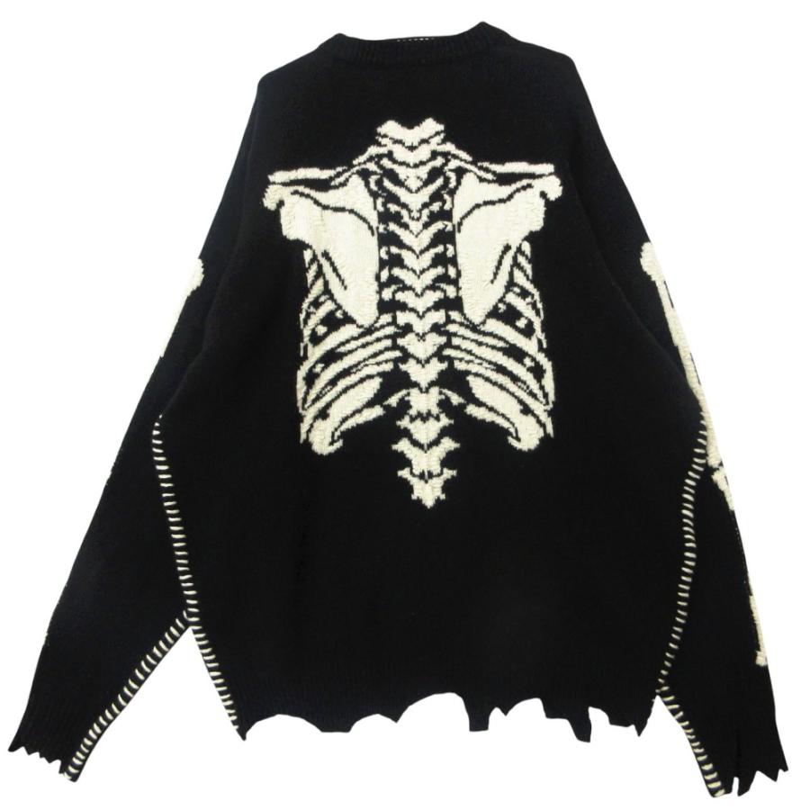 セントマイケル×ヴィーロン ボーンニット ニット SAINT MICHAEL セントマイケル × VLONE BONE KNIT ボーン