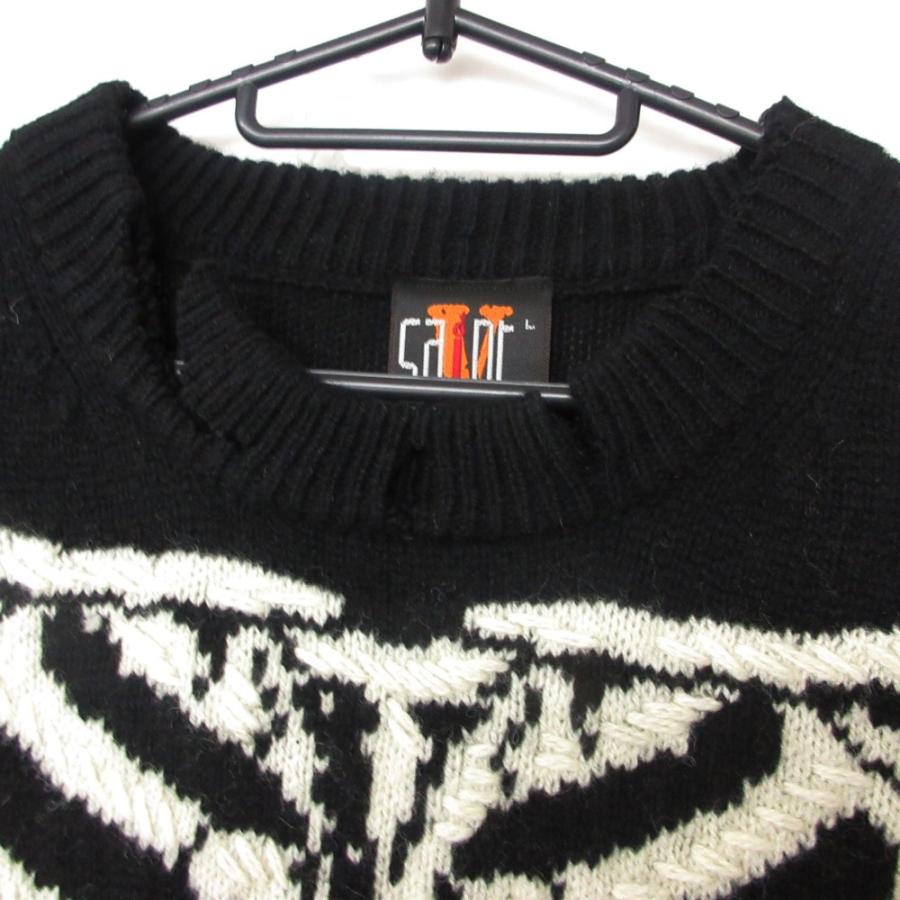 セントマイケル×ヴィーロン ボーンニット ニット SAINT MICHAEL セントマイケル × VLONE BONE KNIT ボーン