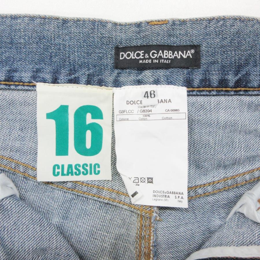 DOLCE&GABBANA ドルチェアンドガッバーナ デニムパンツ 16CLASSIC ロゴ