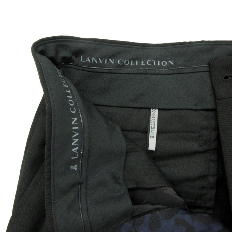 美品 LANVIN ランバン COLLECTION コレクション スーツ セットアップ ノッチドラペル 2B ジャケット_4