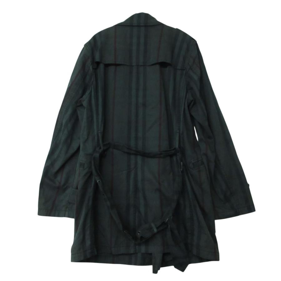 BURBERRY バーバリー トレンチコート ジャケット 製品染め ノバチェック柄 アウター グレー系 42_1