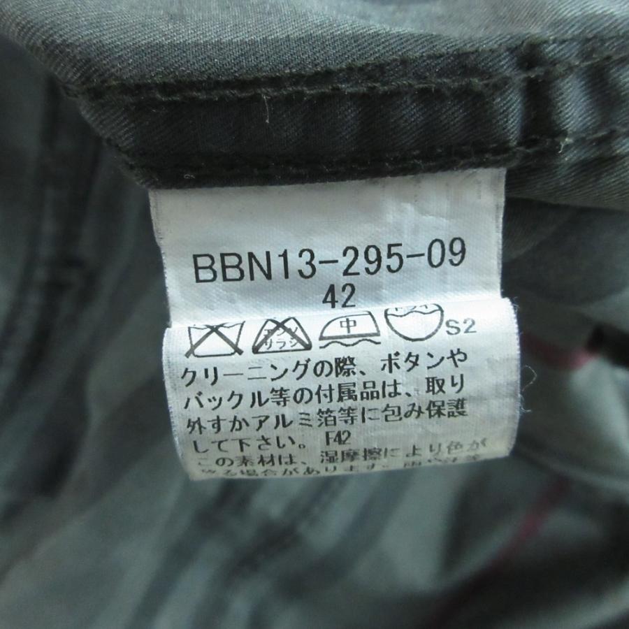 BURBERRY バーバリー トレンチコート ジャケット 製品染め ノバチェック柄 アウター グレー系 42_4