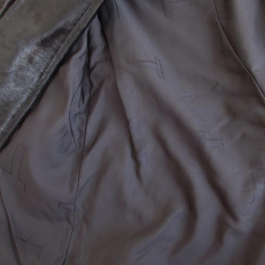 TOD'S（トッズ） TODS 牛革 ハラコ レザー フーデットジャケット