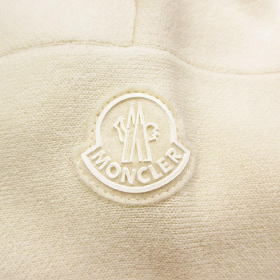 MONCLER（モンクレール） ニット ジップアップ パーカー 袖ワッペン