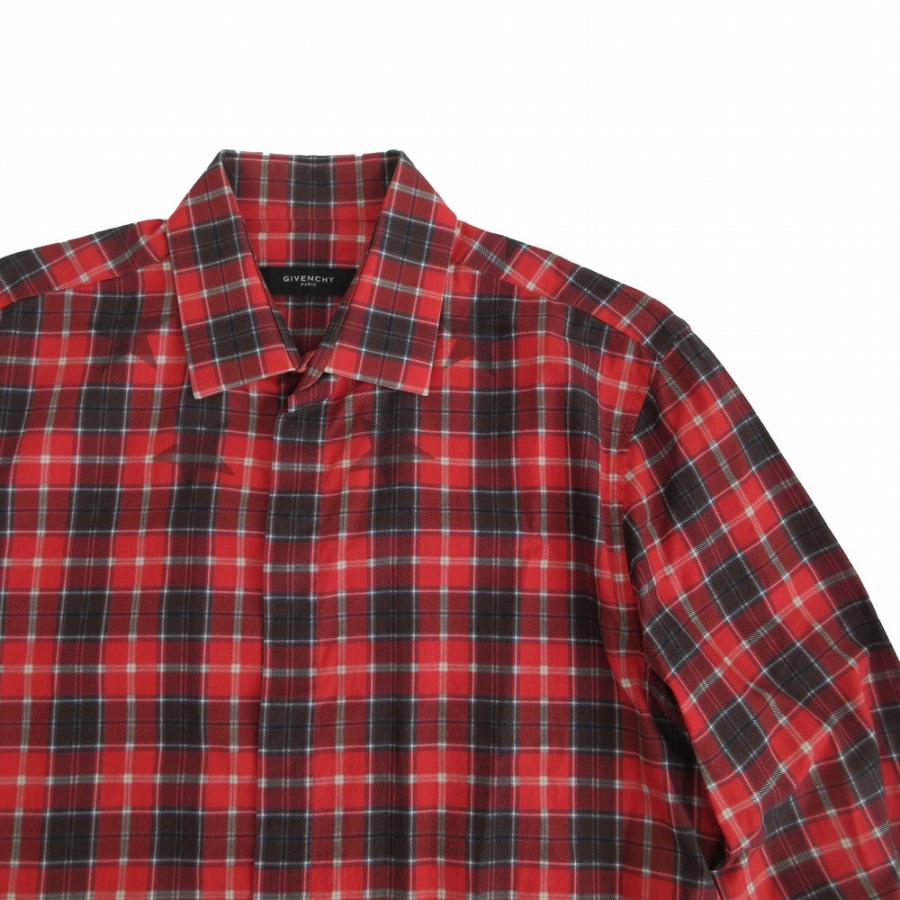 GIVENCHY（ジバンシィ） スター 星 チェック シャツ トップス 長袖