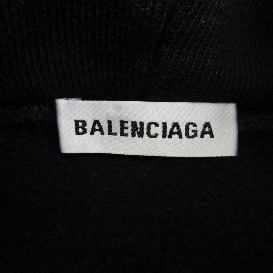 バレンシアガ  19SS  556095 TDV15 スピードハンターパーカー レディース XS BALENCIAGA】バレンシアガ『スピードハンターズ 裏起毛 スウェットプル
