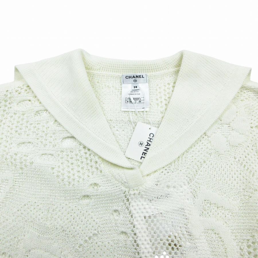 CHANEL（シャネル） 未使用品 22C ココマーク カメリア プルオーバー