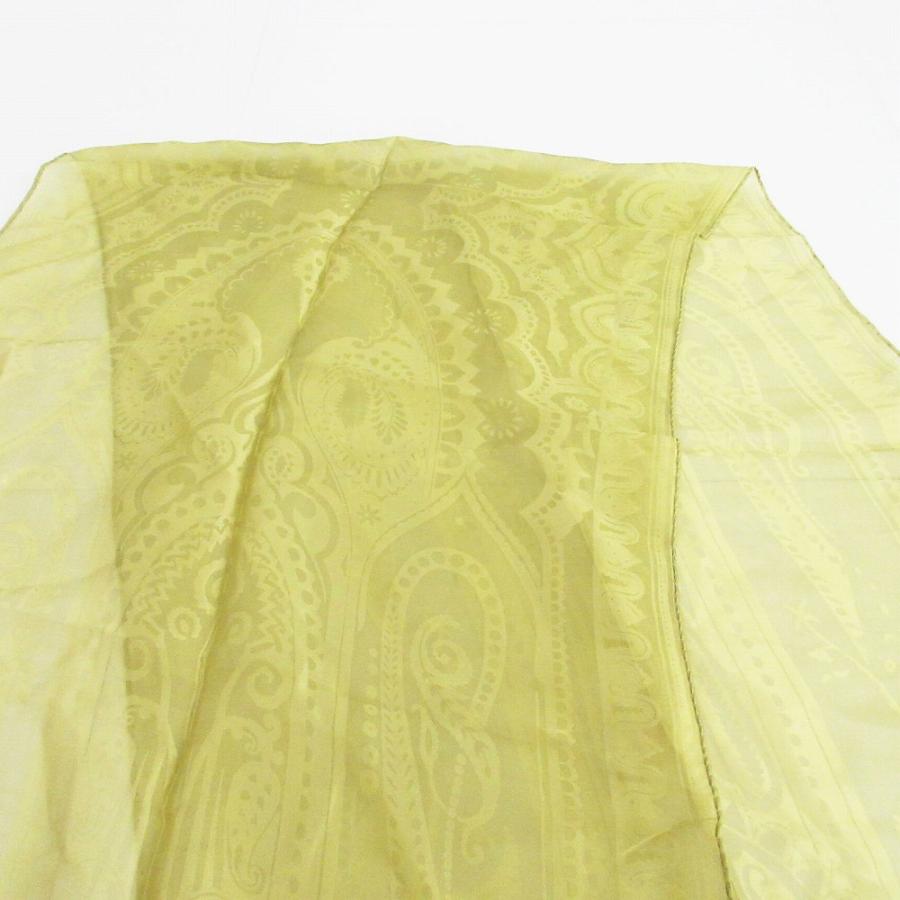 [美品] ETRO ストール 130×42 薄手 シルク100% ペイズリー 美品] ETRO ストール 130×42 薄手 シルク100% ペイズリー｜Yahoo