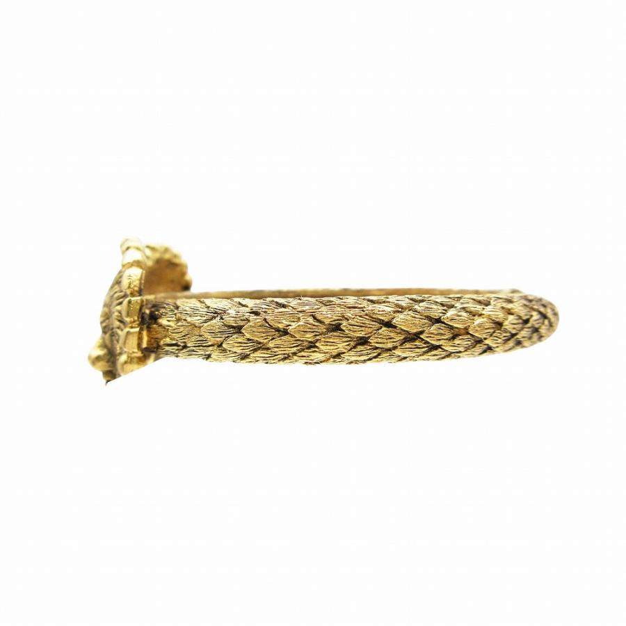 希少　CHANEL シャネル　ライオン　ヴィンテージ　ブレスレット CHANEL（シャネル） ヴィンテージ ダブルライオンヘッド マトラッセ