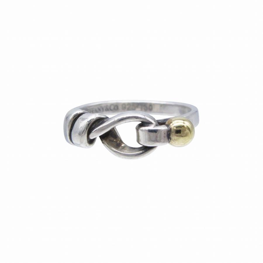 TIFFANY&Co.（ティファニー） フラットワイヤーラブノット リング 指輪