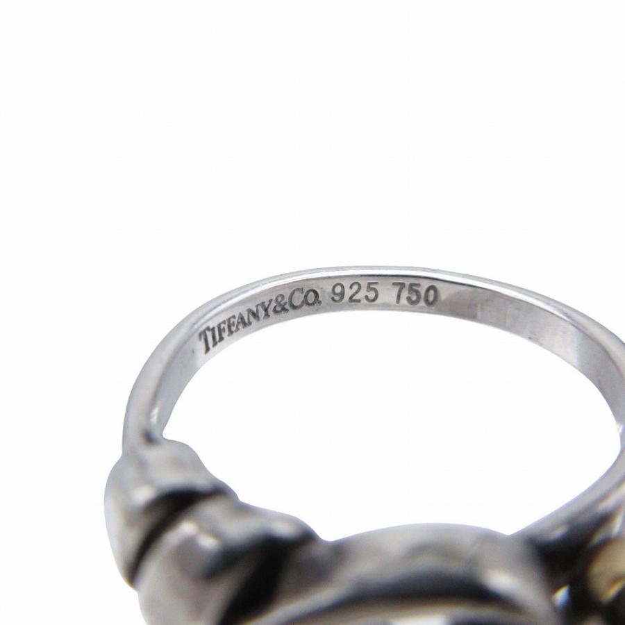 TIFFANY&Co.（ティファニー） フラットワイヤーラブノット リング 指輪