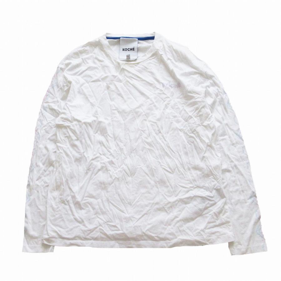 Crystal Lake ロングスリーブTシャツ ホワイト M KOCHE コシェ 22SS SK3GC0004 S24251 ロングスリーブ Tシャツ トップス