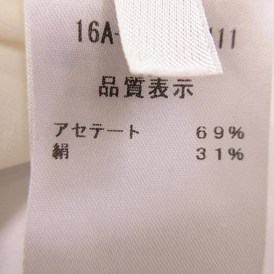 N°21 ヌメロ ヴェントゥーノ フリル シルク混 シャツ ブラウス