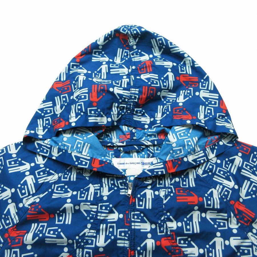 COMME des GARÇONS shirt ナイロンジャケット ギャルソン COMME des GARCONS SHIRT 10ss コムデギャルソンシャツ 総柄