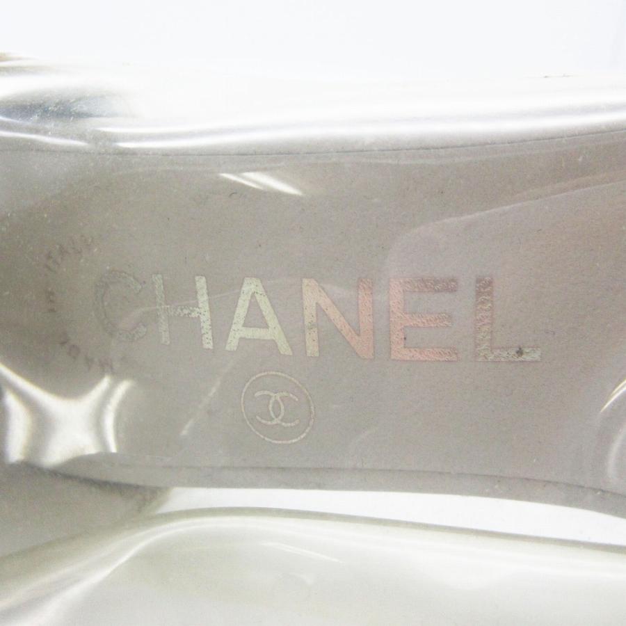 CHANEL（シャネル） クリア ブーツ ロング CC ココマーク 靴