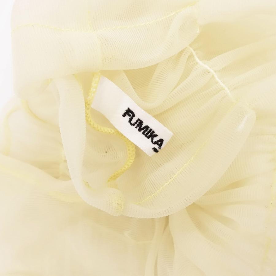 FUMIKA_UCHIDA（フミカウチダ） FUMIKA UCHIDA SHIRRING GLOVES シアー