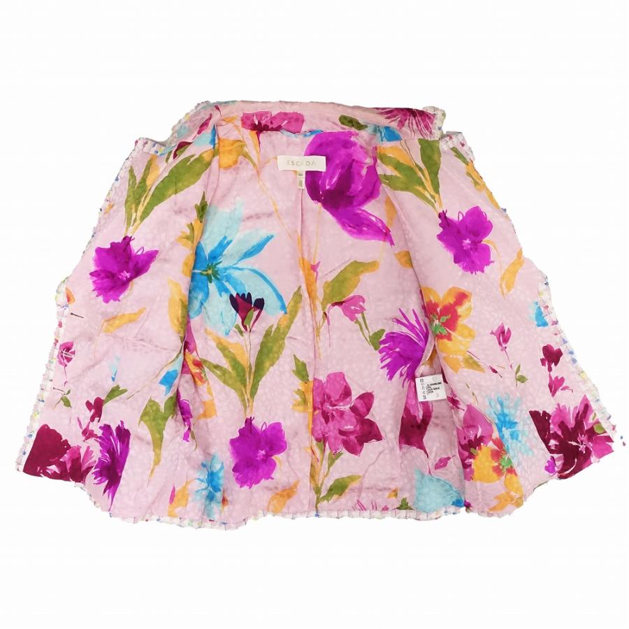 ESCADA（エスカーダ） カラフル ツイード スカート スーツ